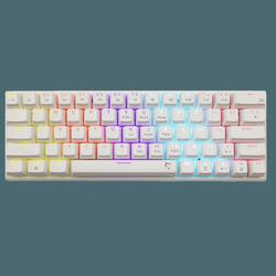 WHITE SHARK Wakizashi 2 White US Žičana gejming tastatura