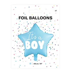 Folija Balon Decˇko, Balon folija IT`S A BOY 48cm