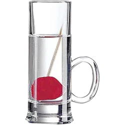 Arcoroc kozarec za žgane pijače z ročajem Island 60 ml z merico 2+4 cl (6 kos)