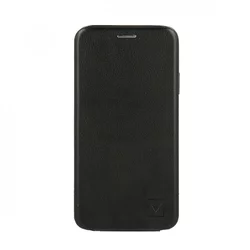 Vennus Elegantna knjigovita futrola za Motorola Moto Edge 20 Lite - Crna KP27903