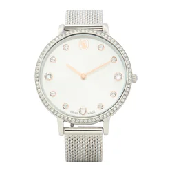 Swarovski Analogna ura srebrna