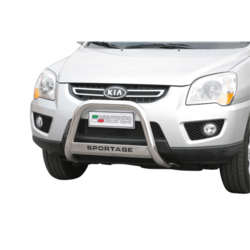 Misutonida Bull Bar O63mm inox srebrni za Kia Sportage 2008-2010 s EU certifikatom