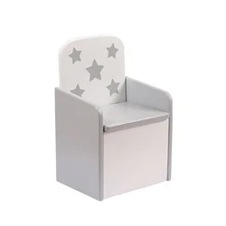 Chairs with storage Stars Grey