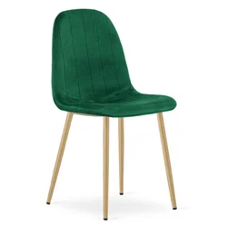 Jedilni stol PADVA VELVET, zelena