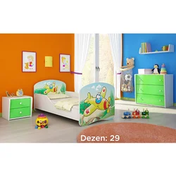 Deciji krevet ACMA I 160x80 + dusek 6 cm29