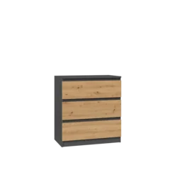 Topeshop KOMODA MALWA M3 ANTRACIT/ARTISAN