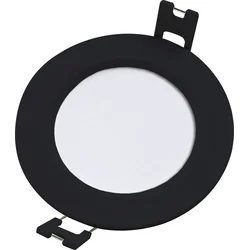 Rabalux Plafonjera Shaun2, 3W, 4000K, Okrugla, Crna