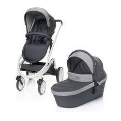 Cosmo 2u1 Dark Grey + MaxiCosi adapteri