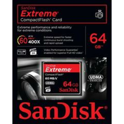 SANDISK memorijska kartica EXTREME CF 64GB 120MB/S UDMA-7