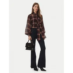 Bardot Srajca Cecile 60615TB Bordo rdeča Relaxed Fit