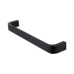 NIMCO NKC 30035-90 - Zidni držač za peškire NIKAU 39 cm, mat crna