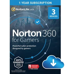 Norton 360 Deluxe for Gamers - 3 Devices 1 Year - Norton Key EUROPE