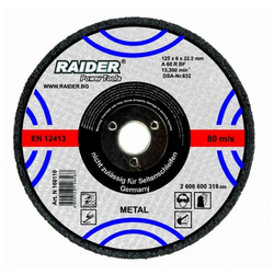 Raider RD 160106 Ploča za sečenje, 115x1.6x22.2mm