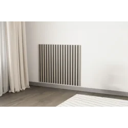 Venture Design Stenska plošča 3x80x95 cm črna