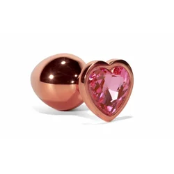 Metal plug pink gold M