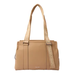 Calvin Klein Nakupovalna torba  mokka