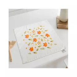 Damast prt Jesen bel 40x40 cm