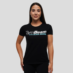 GymBeam Ženska majica Grow Black
