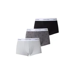 Calvin Klein Boksarice siva/črna/bela