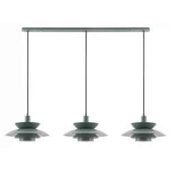 Rea Light Artemis S -3 HN8452S-3-1071 Visilica, E27, 3x60W, O30cm, Zeleno-bela