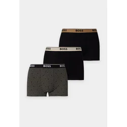 BOSS Boksarice Power bež/svetlo rjava/črna/bela