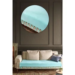 Asya - Mint Mint Sofa Cover