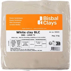 Bela dekorativna keramična glina Creativ Company - 5 kg (789645)