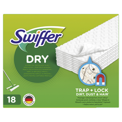 Swiffer Maramice za suvo čišćenje podova, 18 komada