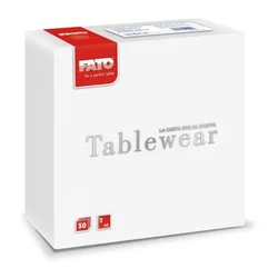 Fato Airlaid salveta bela 40x40cm 50/1 1sl (pak)