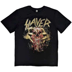 Slayer Majica Skull Clench Unisex Black S