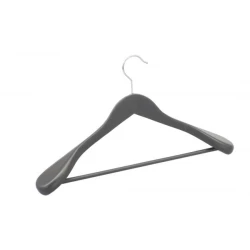Vešalica za odeću drvena 45cm crna Burstenmann