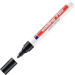 Marker permanentni lakirajući 2-4mm edding 750 crni