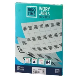 Ivory 100 etiketa a4 - odaberite dimenziju ( 490026 )