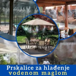 Set za rashladjivanje vodena magla 10 metara