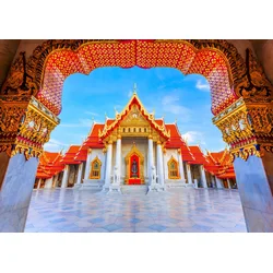 Enjoy - Puzzle Marmorni tempelj, Bangkok - 1 000 kosov