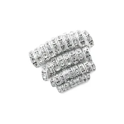 Metalni delovi sa cirkonima 8 mm kristal