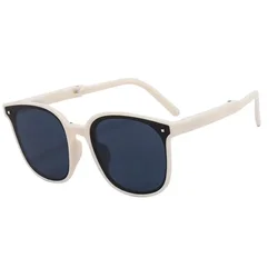 Baixiaoshe Unisex naočare za sunce, Bele