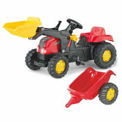 Rolly Toys Traktor sa utovarivačem i prikolicom