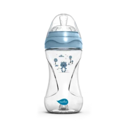 Nuvita Flašica stanklena Anti Colic 250ml, Plava
