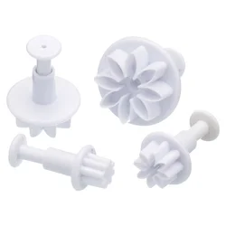 4-piece fondant decorating set, plastic - Kitchen Craft