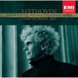 BEETHOVEN:SYMPHONIES 2&5/RATTLE
