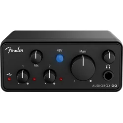 Fender Audiobox GO USB-C avdio vmesnik, črn
