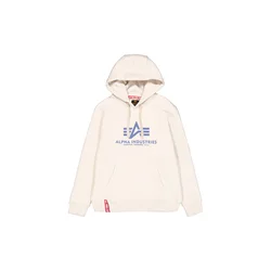 ALPHA INDUSTRIES Majica kremna/vijolično modra
