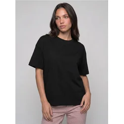 Sinsay - Pamučna basic majica - crno