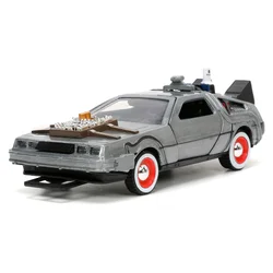 Avtomobilček Time Machine Back to the Future 3 Jada kovinski z odpirajočimi vrati dolžina 11,5 cm 1:32