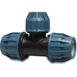 shumee Jason 90° redukcijski T-kos PP 32 mm x 25 mm x 32 mm objemka 10 barov