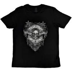 Avenged Sevenfold Majica Stars Flourish Unisex Black S