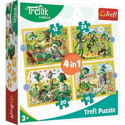 Trefl Puzzle ici - Zabava 4v1 (12,15,20,24 kosov)