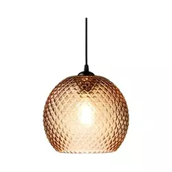 Halo Design 718368 - Luster na sajli NOBB 1xE27/40W/230V zadimljeno braon