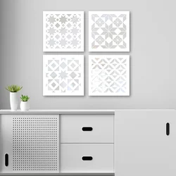 Wallity Set ogledala BYZ1508840039, Beli